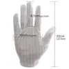 Guantes Antiestáticos, Extragrandes y Engrosados, Delgados Libres de Polvo Industriales Electrónicos para Dispensar Antideslizantes Banda de Protección Laboral Guantes Rayados