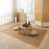 Alfombrilla de Verano Lavable Estampada para Dormitorio y Sala de Estar del Hogar, Alfombrilla de Ratán para Cama de Dormitorio de Estudiante