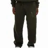 Moletom com Capuz de Manga Longa Harajuku Hip Hop Padrão de Letras Personalizado Unissex Outono Inverno Calça Longa Casual Larga de Perna Larga Americana