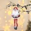 Novos Acessórios para Árvore de Natal Pingente Boneco de Natal Decorações de Natal Boneca de Tecido Dançante Pequeno Pingente Presente