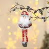 Nuevo Pin de Navidad Pequeño Colgante de Tela Muñeco Colgante para Árbol de Navidad Suministros de Decoración Navideña