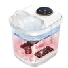 Bañera calefacción totalmente automática temperatura constante electrodoméstico masajeador eléctrico pediluvio dispositivo de masaje de pies cubo para pediluvio