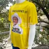 Camiseta de Campanha Presidencial Ugandesa Fábrica de Produção Fonte Personalizada Camiseta de Malha 75/72 Poliéster Sublimação Camiseta de Eleição