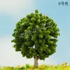 Mesa de arena modelo árbol musgo decoración micro paisajismo fondo árbol falso simulación modelo paisajismo árbol bola árbol de Navidad árbol falso