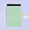 Bloco de Notas A5 Papel Rasgável Atacado em Estoque, Caderno de Anotações Portátil com Tampa Flip-Up e Pautas