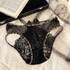 Calcinha Sexy Renda Estampa Leopardo Bell para Mulheres 10A Forro Antibacteriano Puro Desejo Malha Respirável Vazada 15cm de Entreperna