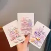 Pinza para el pelo de gato de dibujos animados, linda estrella de cinco puntas degradada, pinza para flequillo de niña, pinza lateral moderna y fresca, cabello ondulado súper de cuento de hadas