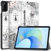 Para HONOR Pad X9 Funda de Cuero Plana Glory X8 Pro 11.5 Pulgadas Funda de Cuero Plana Plegable en Tres