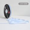 Cinta de Poliéster de 1 cm Rollo Grande de 80 Yardas Color Sólido Lazo para Regalo Decoración Empaque de Flores Cinta Colorida