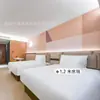 A Versão Mais Recente de Móveis para Hotel Laranja, Conjunto Completo para Quartos Padrão, Cabeceiras de Hotel, Estrados de Cama de Hotel e Varões Específicos para Pendurar Roupa de Cama para Pousadas