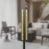 Manijas de Placa de Aluminio para Hotel, Manijas de Puerta para Salón de Banquetes de Club, Puertas de Cristal sin Marco de Doble Apertura, Acero Inoxidable