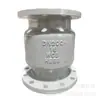 Fornecimento Válvula de Retenção Vertical com Flange H42H-16C Dn400 Aço Fundido Tipo Pistão Válvula de Retenção para Tubulação