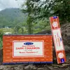 Madeira Dourada para Incenso Staya Sai Baba, Incenso em Palito de Bambu, Fragrância Floral, Incenso do Tibete, Incenso em Palito Fresco, 15g, 50 Tipos Disponíveis