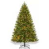 Árbol de Navidad Full Pe Encriptado de Alta Gama para Uso en Interiores del Hogar, Árbol Artificial Decorativo de Lujo con Luces, Adorno de Decoración Navideña