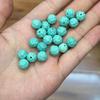 Bola de lana turquesa de magnesita de alta porcelana, juego de texto DIY, accesorios de moda, pulsera de cuentas de Buda, joyería