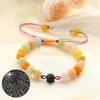 Amazon Nuevo 100 Idiomas Te Amo Pulsera de Piedra Natural Ojo de Tigre Pulsera Tejida a Mano para Pareja