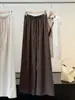 Calça Larga de Algodão e Linho com Cordão Estilo Japonês para Mulheres, Nova Verão 2026, Cintura Alta, Caimento Fluido, Emagrecimento, Leve, Versátil, Casual, Longa