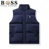 Estilo Nuevo Otoño e Invierno Chaleco sin Mangas de Moda con Cuello Alto Chaleco Cálido de Moda para Pareja Chaleco Juvenil Mismo Estilo para Hombres y Mujeres