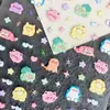 Pegatinas para Uñas Repujadas de Pikachu Estilo Japonés, Pegatinas para Uñas DIY de Taza de Agua de Pokemon para Teléfono Ccd
