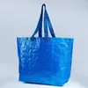 Bolsas de Compras, Bolsas Tejidas de PP, Bolsas de Compras Personalizadas de Gran Tamaño, Bolsas Tote para Exposiciones, Bolsas Ecológicas Promocionales para Eventos, Hechas a Medida