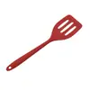 Espátula de silicona todo en uno mango de una sola pieza espátula para cocinar pequeña antiadherente utensilio de cocina espátula para saltear pescado