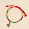Pulseira de Corda Colorida do Festival do Barco Dragão Corda Vermelha Tecida à Mão Infantil Bebê Pequeno Zongzi Corda de Mão Presente de Lote Festival de Maio