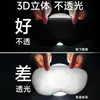 Antifaz 3D, Tapones para Oídos con Reducción de Ruido, Espuma Viscoelástica Integrada que Bloquea la Luz, Sin Presión en los Ojos Durante la Pausa para el Almuerzo, Protección Universal para Ojos para Trenes de Alta Velocidad y Aviación
