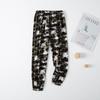 24 Pantalones de Algodón y Seda Finos de Verano para Niños con Pie Cubierto Anti-mosquitos Sueltos Casuales para Niños y Niñas Pantalones Pijamas de Aire Acondicionado para Bebé