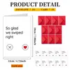 Set de Envolvente para Tarjeta de Saludo de Texto Nuevo Día de San Valentín Transfronterizo Tamaño Grande 10 Juegos o Más Tarjeta de Mensaje de Regalo Festivo para Pareja