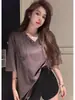 Saia Curta que Cobre o Quadril, Saia Esportiva de Verão Feminina Linha A, Estilo Plissado, Estilo Coreano, Anti-Exposição, Efeito Emagrecedor Virilha Garota Hot