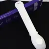 Fábrica de origen alimentador de gatos cuchara exprimible para tiras de gato cuchara alimentadora de snacks líquidos para mascotas cuchara para gatos tira de cuchara
