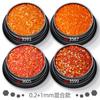Conjunto de lentejuelas pequeñas mixtas de 1m +2m +3m de color degradado con brillo, polvo de purpurina, material de gel para esmalte de uñas al por mayor