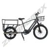 Exportación al por mayor personalizada de bicicletas eléctricas con asistencia de 20-24 pulgadas para transportar mercancías y entregar comida a domicilio