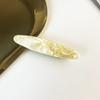 Pinza para el cabello simple de ácido acético para mujer, pinza de pico de pato para cabello suelto, pinza lateral ámbar para el cabello, accesorio para el cabello, pinza para flequillo
