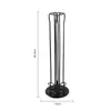 Soporte para Cápsulas de Café Nespresso Aishijia Bastidor para Cápsulas Nespresso Galvanizado Soporte Giratorio de Hierro
