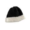 Gorro de Felpa Tejido Hecho a Mano para Celebraciones de Internet, Estilo Versátil, Grueso, Cálido, Protege Orejas y Cara, Gorro Pequeño de Lana, Estilo Coreano, Moderno para Niños