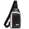 Colección Otoño 2026: Riñonera, Bolso de Pecho y Bolso Cruzado de Cuero Tejido Bicolor para Mujer - Bolso Cruzado Versátil para Ventas Transfronterizas