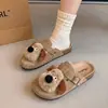Zapatos Birkenstock de suela gruesa primavera y otoño slip-on zapatos para persona perezosa punta cerrada medias zapatillas para mujer lindas de punta abierta zapatos elevadores de altura interior venta al por mayor