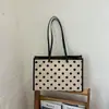 Bolso de Lunares para Viajes de Negocios Mujer 2026 Nuevo Verano Popular Moda Nicho Bolso Tote para Viajes de Negocios Bolso de Hombro de Gran Capacidad