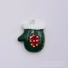 Colgante de resina navideño simulación muñeco de nieve árbol de Navidad anciano bolsa llavero colgante accesorios DIY