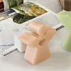 Moldes de Silicona para Casa de Conejos Grande y Pequeña, Moldes para Adornos de Yeso de Corazón y Ángel, Moldes de Resina de Pascua al por Mayor