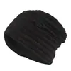 Chapéu Slouchy Dobrado Fino Vintage Feminino para Primavera e Verão, Chapéu Pulôver Casual Respirável com Padrão Xadrez, Chapéu Turbante Feminino