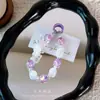 Lanyard de Cristal de Mariposa Fresca para Teléfono Colgante Llavero Adorno Accesorio de Bolsa Correa de Muñeca Pequeño Regalo
