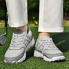 Zapatos de Golf para Hombre y Mujer Pareja Cómodos Impermeables Antideslizantes Resistentes al Desgaste Tenis Casuales Hombre y Mujer Tenis Profesionales para Exteriores