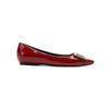 Sapatos Femininos de Primavera e Outono, Sapatos de Salto Alto Quadrados de Fivela de Alta Qualidade, Saltos Grossos, Saltos Agulha Femininos, Sapatos Baixos Exquisitos de Estilo Francês, Sapatos para Uniforme