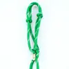 25cm Miumiu Corda Nó de Diamante Artesanal Colorido Corda de Pular Chaveiro Pingente Decorativo para Mochila Corda