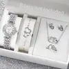 Relógios Atacadistas Transfronteiriços para Mulheres, Luxo Leve, Versátil, Fashion, Casual, Business, Tendência Estilo Céu Estrelado Relógios de Quartzo para Mulheres