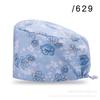 Gorro quirúrgico Gorro redondo de algodón para mujer gorro de enfermera para quirófano gorro quirúrgico estampado gorro de trabajo ajustable con hebilla médica para hombre