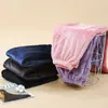 Pantalones de pijama de franela Yizhen otoño e invierno para hombre y mujer, pantalones de pijama engrosados con forro polar, cálidos, de una pieza, para exteriores y hogar RR