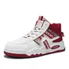 Zapatos Deportivos Casuales para Hombre de Caña Alta, Talla Grande, Combinación de Colores Otoño e Invierno, Nuevos, Juveniles, Nicho Estudiantil, Suela Gruesa